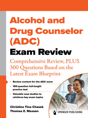 cover image of Alcohol and Drug Counselor (ADC) Exam Review